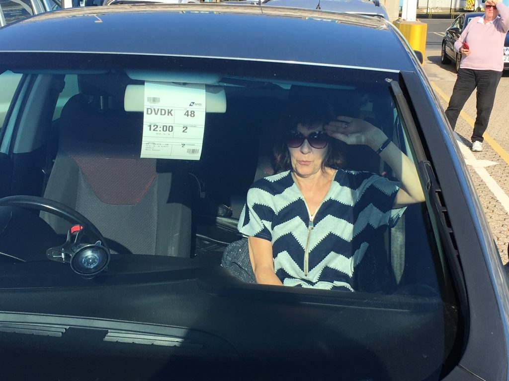 Sue in Car Dover 2018